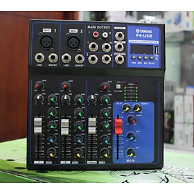 Mixer F4 Pro - Tích hợp vang số 16 chế độ vang- Chuyển đổi thành soundcard livestream karaoke- Trải nghiệm âm thanh tùy chỉnh tuyệt vời