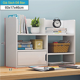 Mua Tủ sách để bàn  Tủ sách mini cao cấp chất liệu gỗ nhựa chông mốc  chông nước tuyệt đối - Cactus Decor