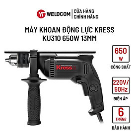 Máy Khoan Động Lực Kress KU310 Khoan 3 Chức Năng Công Suất 650W 13mm