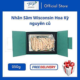 Nhân Sâm Wisconsin Hoa Kỳ, Loại 4 tuổi Nguyên Củ Tăng Sức Đề Kháng