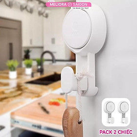 Mua Móc treo hút chân không cao cấp chịu lực MELIORA không hỏng tường tải 5kg chống nước tái sử dụng móc dán tường SG553