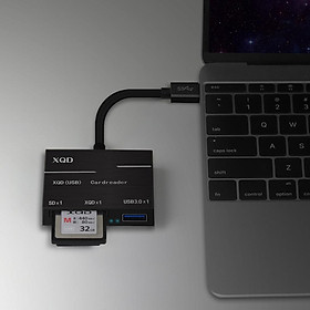 Type-C To XQD/SD Card High Speed Card Reader USB3.0 High Speed Camera Computer Kit Adapter for Sony G Series Lexar XQD Cards