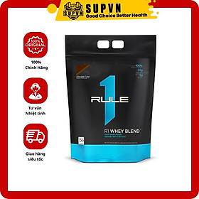 Rule 1 Whey Blend 10lbs (4.54kg) - Sữa tăng cơ bổ sung Protein cho người tập gym - R1 Whey Concentrate - Cookies & Crème