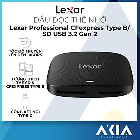 Mua Đầu đọc thẻ nhớ Lexar LRW520U-RNBNG Professional CFexpress Type B / SD USB 3.2 Gen 2 - Hàng chính hãng  Bảo hành 12 tháng