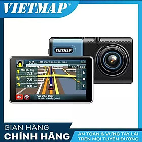 Mua CAMERA HÀNH TRÌNH VIETMAP A50 VỪA DẪN ĐƯỜNG VỪA GHI HÌNH TRƯỚC SAU KÈM THẺ NHỚ