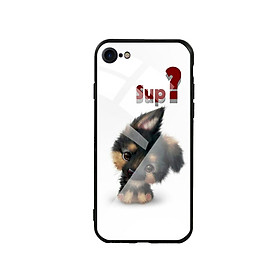 Ốp Lưng Kính Cường Lực cho điện thoại Iphone 7 / 8 - Cute Dog