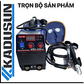 Mua Máy hàn điện tử | Máy hàn KADUSUN ARC 250 | Công nghệ Inventer IGBT-VRD 8 Tụ - 3 Bo - 24 Xò | Hàn que từ 2.0 mm – 4.0 mm