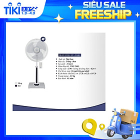 Quạt Lửng Thailan Có Điều Khiển Remote, Sải cánh 40cm Hatari HT-S16R2 - Hàng chính hãng 