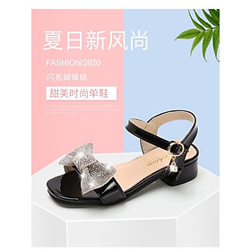 Giày dép Trẻ Em Gái sandal Mới phong cách Hàn Quốc 21384