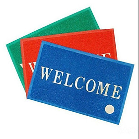 Mua Thảm nhựa chống trơn trượt cao cấp Welcome  ̉ ̛̣ 40x60cm ( giao màu ngẫu nhiên )