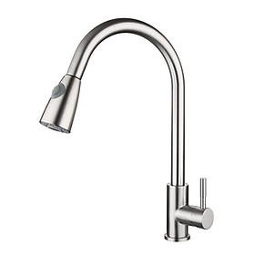 Mua Vòi rửa chén nóng lạnh dây kéo rút