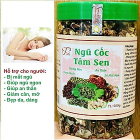 Mua Trà ngũ cốc tâm sen hộp 500gr