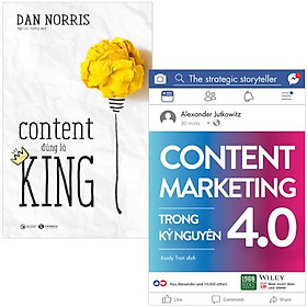 [Download Sách] Combo Sách Content Đúng Là King + Content Marketing Trong Kỷ Nguyên 4.0 (Bộ 2 Cuốn)