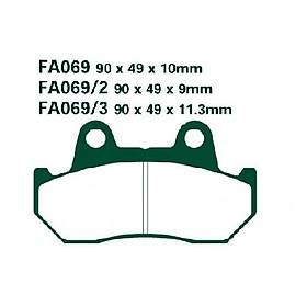 Má phanh dầu LA250 FA069