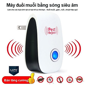 Máy Đuổi Chuột, Máy Đuổi Các Loại Côn Trùng Pest Reject Bằng Sóng Âm Hiệu Quả, Bảo Vệ Sức Khỏe, An Toàn Khi Sử Dụng, Thi