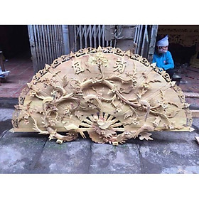 Mua quạt gỗ mít ta