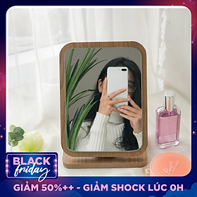 Gương gỗ trang điểm để bàn BEYOURs Phấn mirror nội thất kiểu hàn lắp ráp