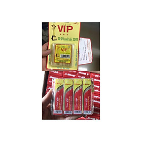 Combo vỉ 5 gói tăm vip, và vỉ 4 hộp tăm vip giang cật