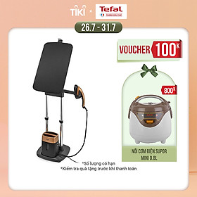 Bàn Ủi Hơi Nước Đứng Tefal QT1020E0 1600W - Dùng cho mọi loại vải - Phun hơi mạnh - Khởi động nhanh 45 giây - Hàng chính hãng