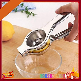 Mua Dụng Cụ Vắt Chanh Inox - Kẹp Chanh Inox 304 Chuyên Nghiệp Lấy Nước Cốt Chanh Không Bị Đắng