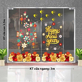 Mua DECAL TRANG TRÍ TẾT NGUYÊN ĐÁN 2022 COMBO SỐ 18