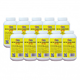 Mua (Bộ 10 chai) Mực đổ Thuận Phong TP03 dùng cho máy in HP / Canon - Hàng Chính Hãng