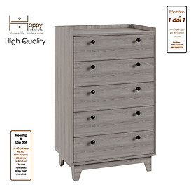 Mua  Happy Home Furniture  KINA   Tủ đựng đồ 5 ngăn kéo   68cm x 45cm x 110cm ( DxRxC)  THK_071