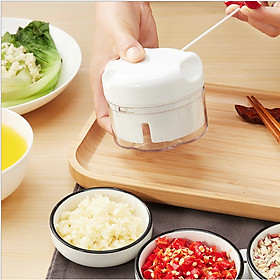 Hộp nghiền thực phẩm dây rút mini FOOD CHOPPER - Máy Xay Gia Vị, Máy Nghiền