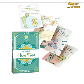 Sách - Bộ thẻ Hoa Tâm