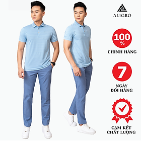 Quần Kaki Nam Aligo Xanh Dương ALGK030