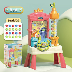 Nubie Đồ Chơi Máy Hứng Bi Hình Lâu Đài Cho Bé Máy Hứng Đậu Trẻ Em Có Nhạc Vui Nhộn