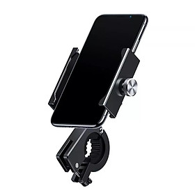 Giá đỡ đế giữ điện thoại hiệu Baseus Knight Motocycle bike cho xe mô tô / xe đạp / xe máy (Chốt kẹp chắc chắn, phù hợp với nhiều dòng máy và xe) - Hàng nhập khẩu