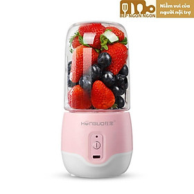 Mua Máy Xay Sinh Tố Cầm Tay Mini 4 Lưỡi Dao HONGUO Nhựa ABS HH0022