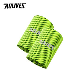 Bộ 2 băng đeo cổ tay AOLIKES A-7931-2 thấm mồ hôi Cool sports wristband