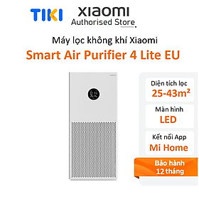 Máy lọc không khí Xiaomi Smart Air Purifier 4 Lite Bản quốc tế - Hàng chính hãng