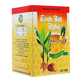 Thực phẩm chức năng Tinh bột nghệ cao cấp 200gr - Mật Ong Hoa Bốn Mùa