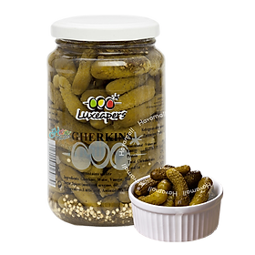 Dưa Chuột Bao Tử Ngâm Muối Luxeapers 350G Gherkins