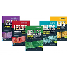 Combo bộ sách luyện thi ielts - listening, speaking, reading, writing