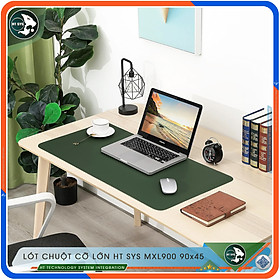 Mua Miếng Lót Chuột HT SYS - Lót Chuột Cỡ Lớn 80x40 Và 90x45 - Chất Liệu PU Cao Cấp  Thiết Kế 2 Mặt Tiện Lợi - Chất Liệu Chống Trơn Trượt  Nhăn  Bám Bụi - Hàng Chính Hãng