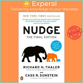 Hình ảnh sách Sách - Nudge: Improving Decisions About Health, Wealth, and Happiness by Richard H. Thaler,Cass R. Sunstein - (US Edition, paperback)