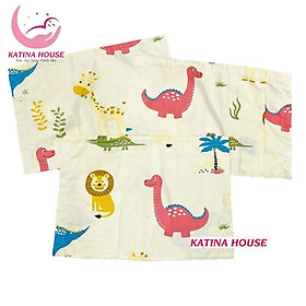 Mua Vỏ áo gối nằm cho bé  vải cotton Thắng Lợi mềm  mát  nhiều họa tiết hoạt hình đáng yêu thân thiện