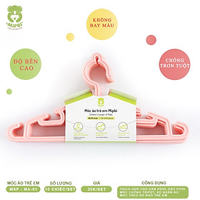 Mua Set 10 chiếc móc áo trẻ em Mipbi