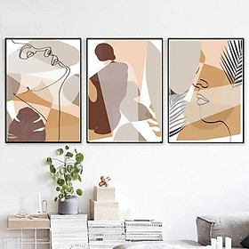 Mua bộ 3 tranh trang trí hiện đại