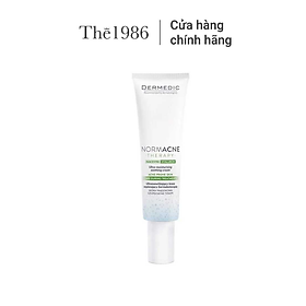 Kem dưỡng Dermedic cho da dầu mụn NORMACNE THERAPY utra-moisturing Soothing Cream Acne porone skin 40ml