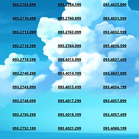 Sim Đẹp Mobifone Đầu Cổ 09 Đuôi 99 Siêu Đẹp