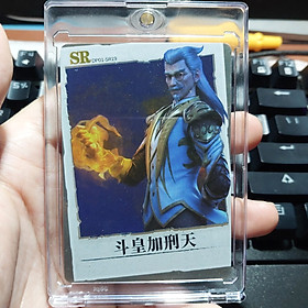 Thẻ bài cấp SR Tiêu Viêm Hãng KAYOU nhân vật Huyền Không Tử hiệu ứng hologram Tặng kèm top Loader bảo vệ 2055 4