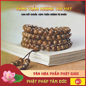 Mua Vòng trầm hương 108 hạt  chuỗi tràng 108 hạt trầm hương chiêu tài hút lộc  xua đuổi tà khí