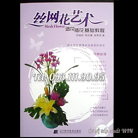 Sách hướng dẫn làm hoa voan - Mã số 1093