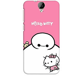 Ốp lưng dành cho điện thoại HTC E9 hình Big Hero Kitty