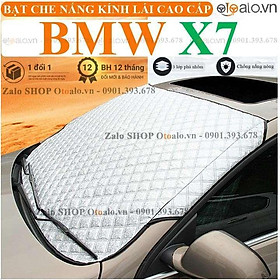 Tấm che chắn nắng nóng kính lái xe ô tô BMW X7 3 Lớp Cao Cấp - OTOALO